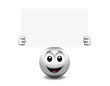 Visitenkarte, Smiley
