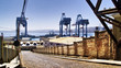 Street to the docks Street to the docks