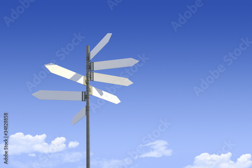 Illustration: Street Signs_blank7 Street Signs_blank7