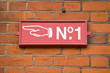 Number One sign