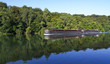 Pays de Fontainebleau, péniche sur la Seine