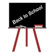 Blackboard with Back to School