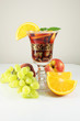Sangria - wine and fruit Sangria - wine and fruit