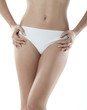 hanches de femme nue