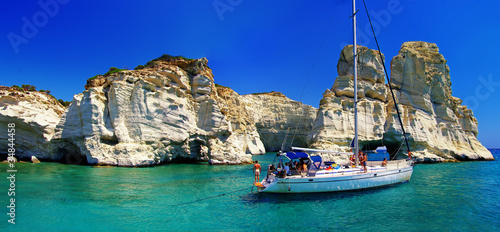 Photo: Milos island - Kleftiko bay Milos island - Kleftiko bay