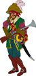 One eyed pirate