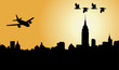 Silhouette Stadt