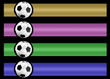 soccer banner set soccer banner set