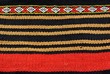 red gold and black strips canvas