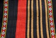 red gold and black strips canvas
