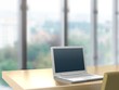 laptop on office desk
