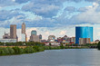 Indianapolis skyline. Indianapolis skyline.