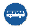 Bus Verkehrsschild