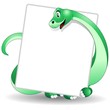 Dinosauro Cucciolo Pannello-Baby Dinosaur Panel Background