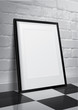 Floor standing picture frame