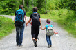 Foto: Familie beim Wandern Familie beim Wandern