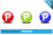 Botón parking colores RGB Botón parking colores RGB