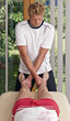 Photo: Osteopathische Behandlung am Patienten Osteopathische Behandlung am Patienten
