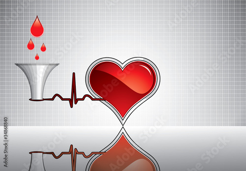 Vector: Blood donation Blood donation
