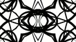 weave lines cable,black curve fancy silhouette.