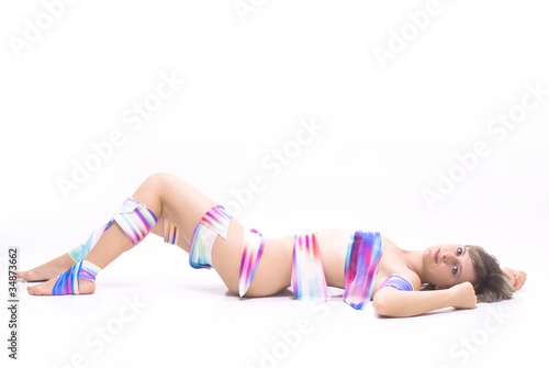 Photo: Donna colorata Donna colorata