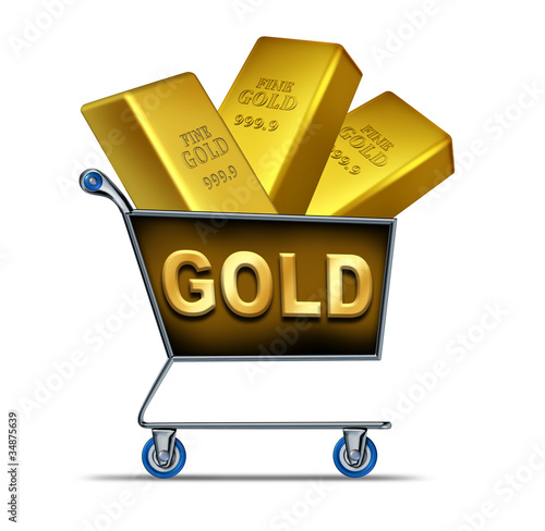 Illustration: Gold shopping Gold shopping