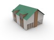 3d Haus, Immobilie, Architektur