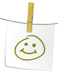 Notizzettel Smiley