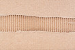 Feuille de carton ondulé