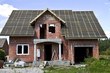 New house under construction New house under construction