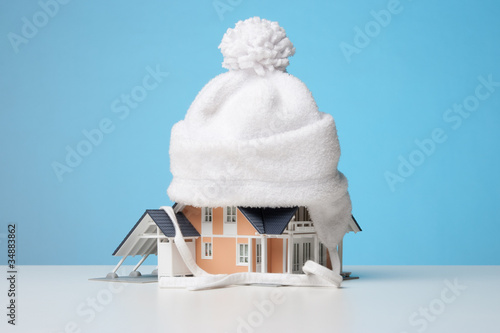 Photo: Heat insulation of house Heat insulation of house