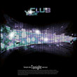 Disco | Club invitation background.Vector illustration.