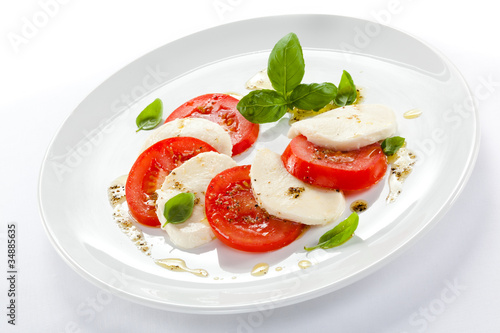 Photo: Caprese salad Caprese salad