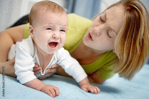 Photo: Crying baby Crying baby