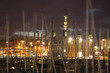 Columbus Boulevard Harbor by Night, Barcelona Columbus Boulevard Harbor by Night, Barcelona