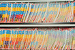 Medical Records folders.