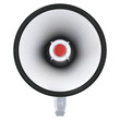 Illustration: Megaphone - front view Megaphone - front view