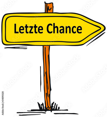 Illustration: Letzte Chance... Letzte Chance...