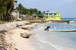 waterfront hotel fishing boats Corn Island Nicaragua