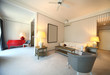 interno di suite di hotel di lusso