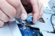 repairing laptop