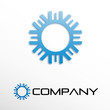 Logo sun and ice # Vector