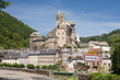Estaing entrée du village