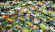 Buffet food on the table Buffet food on the table