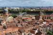 Toulouse vu d'avion