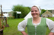 Foto: woman in historic garment woman in historic garment
