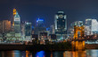 Cincinnati skyline. Cincinnati skyline.
