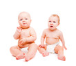 Photo: Babies in diapers Babies in diapers