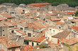 les toits du village de sommières, france, europe les toits du village de sommières, france, europe