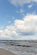 Clouds over sea. Clouds over sea.